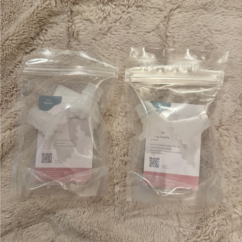 Willow Go Sizing Inserts 15 mm and 17 mm